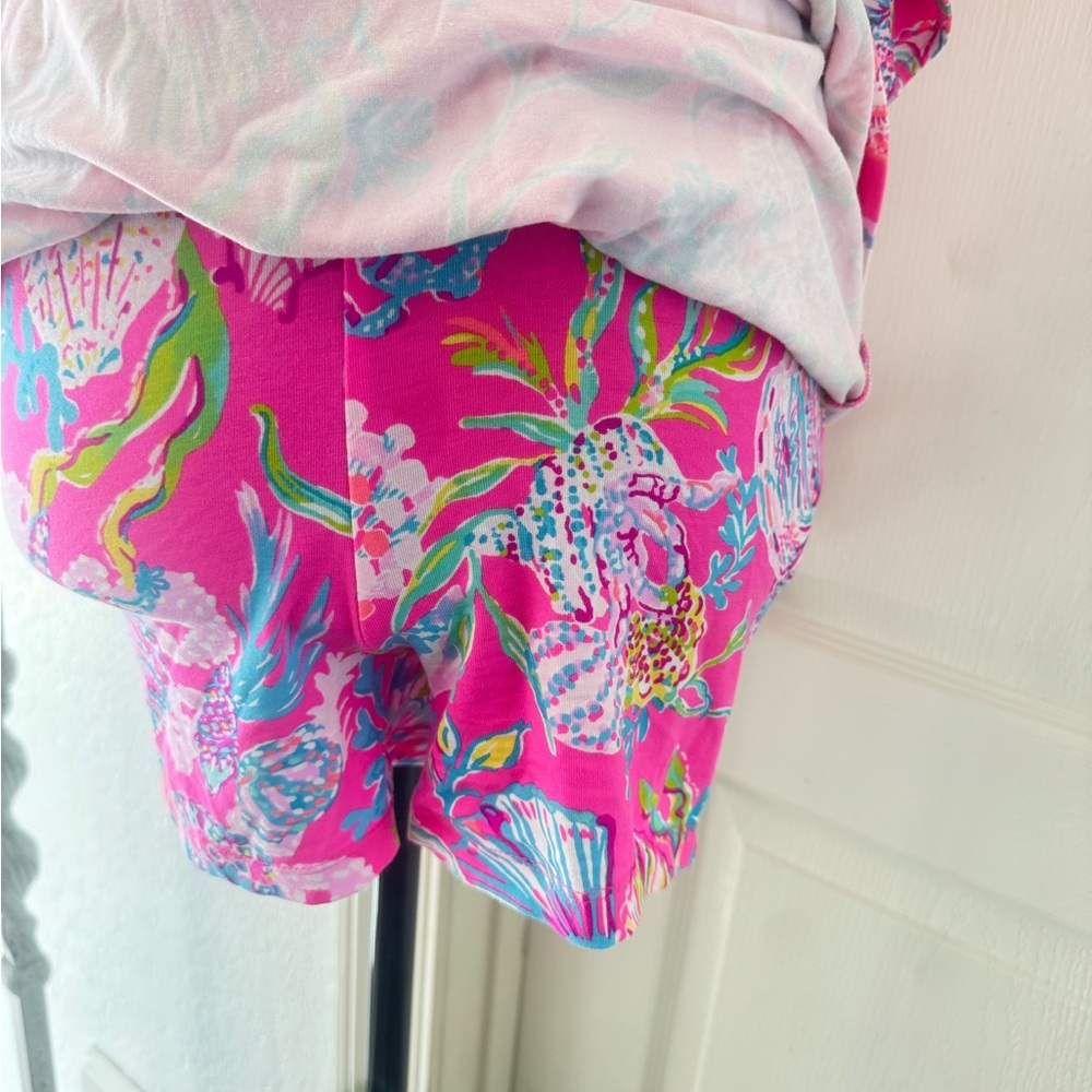 Lilly Pulitzer Parigi Romper Shell me Something Good Sz XXS - Picture 11 of 14